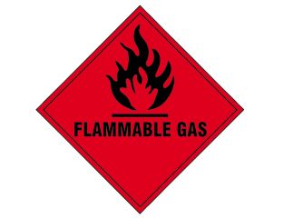 Scan Flammable Gas SAV - 100 x 100mm SCA1852S