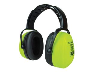 Scan Hi-Vis Ear Defenders SNR 32 dB SCAPPEEARDP