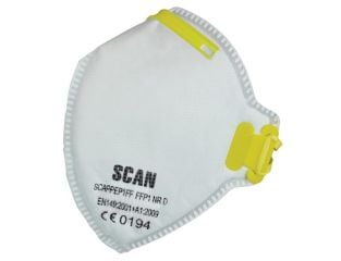Scan Fold Flat Disposable Mask FFP1 (Pack of 3) SCAPPEP1FF