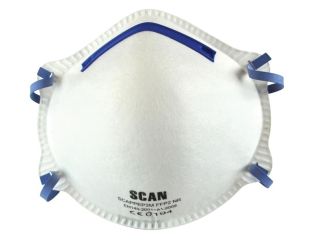 Scan Moulded Disposable Mask FFP2 Protection (Pack 3) SCAPPEP2M