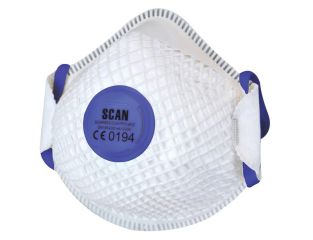 Scan Moulded Duranet Disposable Mask FFP2 (Pack of 2) SCAPPEP2VDUR