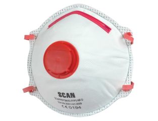 Scan Moulded Disposable Valved Masks FFP3 (Pack 2) SCAPPEP3MVD