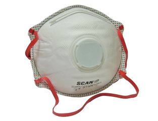 Scan Moulded Disposable Valved Masks FFP3 (Pack 10) SCAPPEP3MVDB