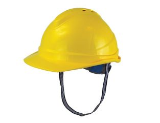 Scan Deluxe Safety Helmet Yellow SCAPPESHDELY