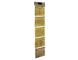 Scan Signs Display - 100 Signs (Metal) SCASSDIS100M