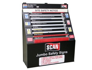 Scan Signs Display - 36 Large Signs SCASSDIS36
