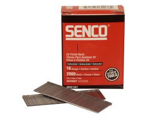 Senco Straight Brad Nails Galvanised 16G x 55mm (Pack 2000) SENRX23EAA