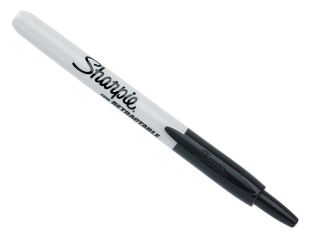 Sharpie® Retractable Fine Permanent Marker Black SHP1985871