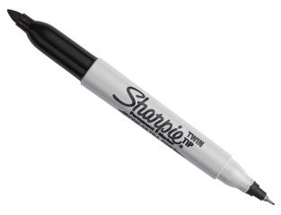 Sharpie Twin Tip Permanent Marker Black SHP1985877