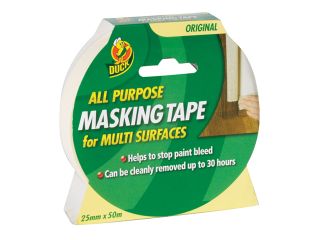 Shurtape Duck Tape® All-Purpose Masking Tape 25mm x 50m SHU232148