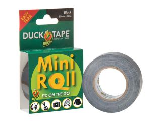 Shurtape Duck Tape® Mini Roll 25mm x 10m Black SHUDTMINI