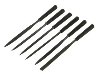 Stanley Tools Needle File Set 6 Piece 150mm (6in) STA022500