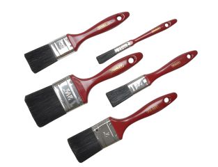 Stanley Tools Decor Paint Brush Set of 5 12 25 37 50 & 62mm STA026727