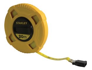 Stanley Tools Closed Case Fibreglass Long Tape 20m (Width 13mm) STA034296