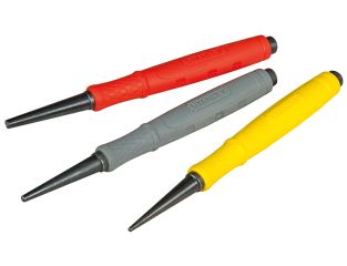 Stanley Tools DynaGrip™ Nail Punch Set, 3 Piece STA058930