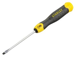 Stanley Tools Cushion Grip Screwdriver Parallel Tip 2.5 x 75mm STA064923