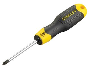 Stanley Tools Cushion Grip Screwdriver Pozidriv Tip PZ1 x 75mm STA064955