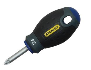 Stanley Tools FatMax® Stubby Screwdriver Pozidriv Tip PZ1 x 30mm STA065408