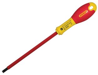 Stanley Tools FatMax® VDE Insulated Screwdriver Parallel Tip 5.5 x 150mm STA065413
