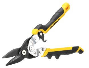 Stanley Tools FatMax® Yellow Ergo Aviation Snips Straight Cut 250mm (10in) STA073756