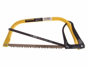Stanley Tools Hack Bowsaw 300mm (12in) Plus Extra Hacksaw Blade STA120447