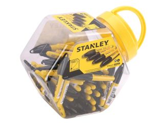 Stanley Tools Mini Fine Tip Marker Black (Tub 72) STA147324