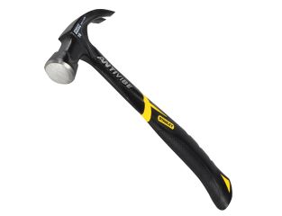 Stanley Tools FatMax® AntiVibe All Steel Curved Claw Hammer 450g (16oz) STA151275