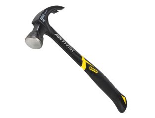 Stanley Tools FatMax® AntiVibe All Steel Curved Claw Hammer 570g (20oz) STA151277