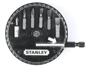 Stanley Tools Slotted/Phillips Insert Bit Set, 7 Piece STA168735