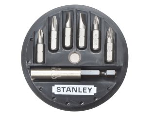 Stanley Tools Slotted/Phillips/Pozidriv Insert Bit Set, 7 Piece STA168737