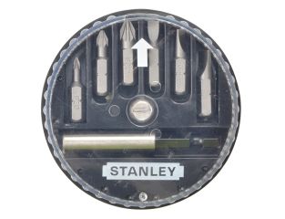 Stanley Tools Slotted/Pozidriv Insert Bit Set, 7 Piece STA168738