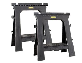 Stanley Tools Folding Sawhorses (Twin Pack) STA170713