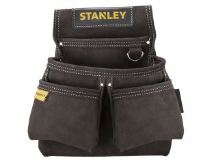 Stanley Tools STST1-80116 Leather Double Nail Pocket Pouch STA180116