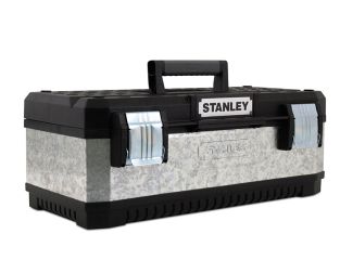 Stanley Tools Galvanised Metal Toolbox 50cm (20in) STA195618
