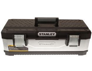 Stanley Tools Galvanised Metal Toolbox 66cm (26in) STA195620