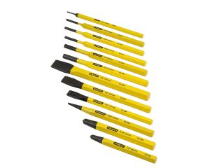 Stanley Tools Punch & Chisel Set, 12 Piece STA418299