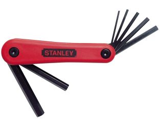 Stanley Tools Folding Hexagon Key Set, 7 Piece (2.5-10mm) STA469262