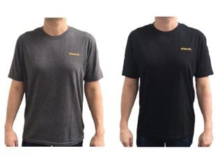 Stanley Clothing T-Shirt Twin Pack Grey & Black - M STCTSGB2M