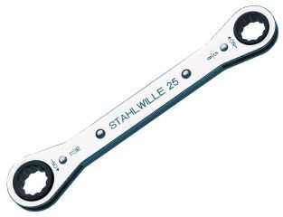Stahlwille Ratchet Ring Spanner 1/2 x 9/16in STW25AN12916