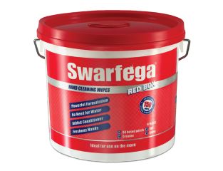 Swarfega® Red Box® Heavy-Duty Trade Hand Wipes (150) SWASRB150W