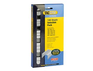 Tacwise 140 Heavy-Duty Staples (Type T50  G) Selection (Pack 4400) TAC0350