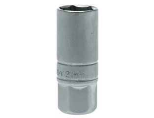 Teng Spark Plug Socket 1/2in Drive 21mm TENM120046