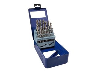 BlueSpot Tools HSS Drill Bit Set, 25 Piece B/S20350