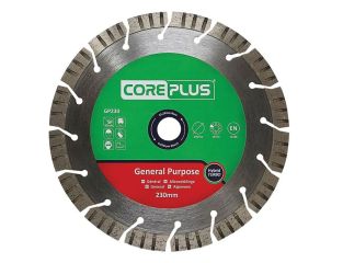 CorePlus GP230 General-Purpose Hybrid Turbo Diamond Blade 230mm CORDBGP230