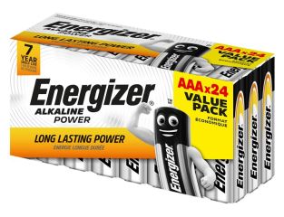 Energizer® AAA Cell Alkaline Power Batteries (Pack 24) ENGPOWAAA24 S18553