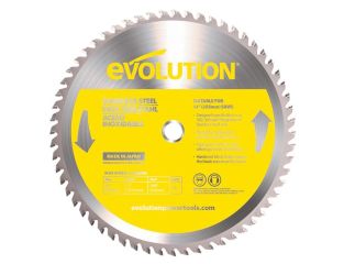 Evolution Stainless Steel Cutting Chop Saw Blade 355 x 25.4mm x 90T EVLRP3552590