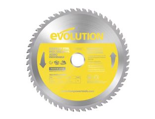 Evolution Stainless Steel Cutting Circular Saw Blade 210 x 25.4mm x 54T EVLS210TC54C