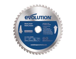 Evolution Mild Steel Cutting Circular Saw Blade 230 x 25.4mm x 48T EVLS2302548