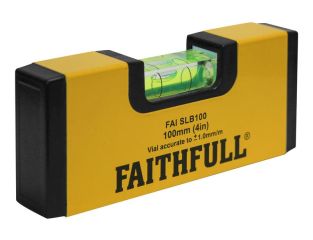 Faithfull Magnetic Mini Level 100mm FAISLB100