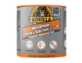Gorilla Glue Gorilla® Waterproof Patch & Seal Tape 100mm x 2.4m Clear GRGWPSTCL